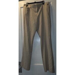 Worthington Ladies Sz 14 Khaki Perfect Trouser